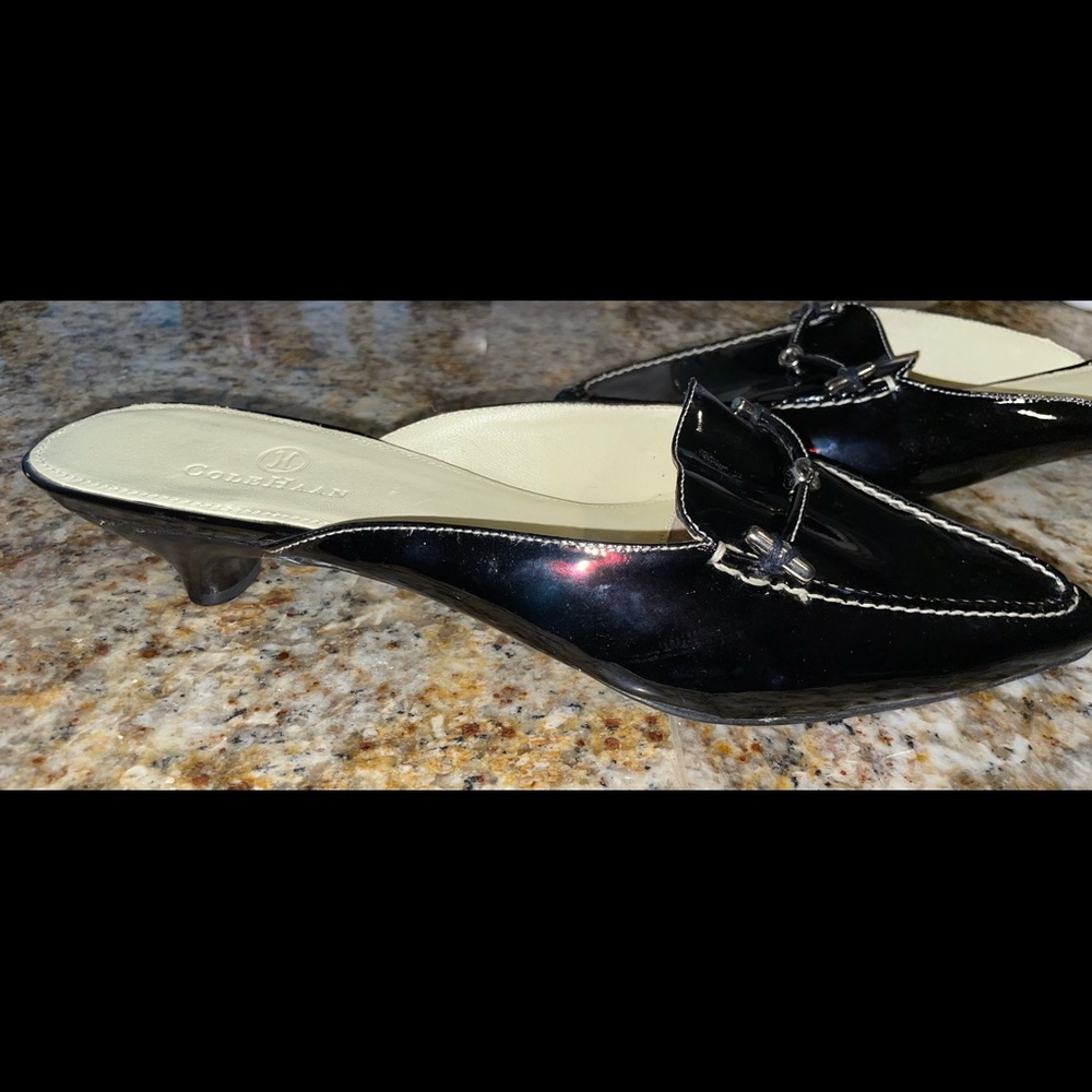 Cole Haan patent leather heels.
